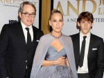 サラ・ジェシカ・パーカー、夫マシュー・プロデリック、息子ジェームズ　Sarah Jessica Parker， Matthew Broderick， James Wilkie Broderick premiere of ‘And Just Like That...’Museum of Modern Art in New York City. 08 Dec 2021