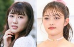 （左から）西野未姫、井上咲楽